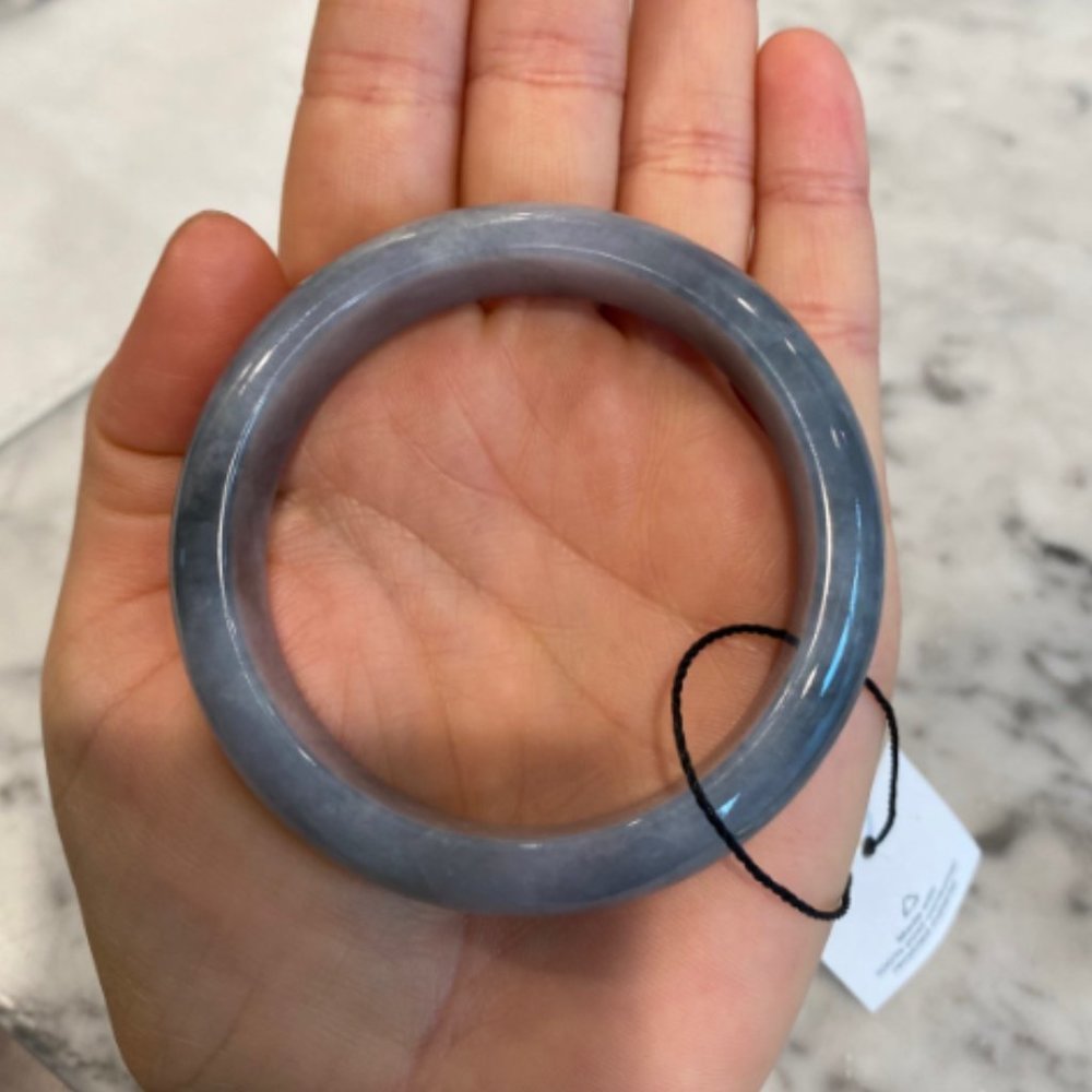 Authenticated Jadeite Bracelet 6.75"